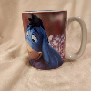 Disney Store Eeyore Mug – Blue Butterfly & Flowers DesignAdorable Disney Store